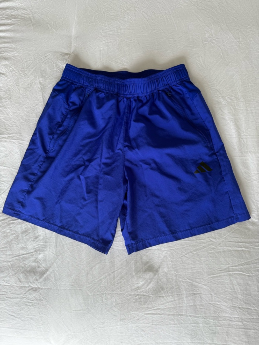 Adidas Blue Track Shorts Size M